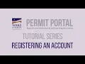 How to Register an Account - Wake County Permit Portal Tutorial Series 2020