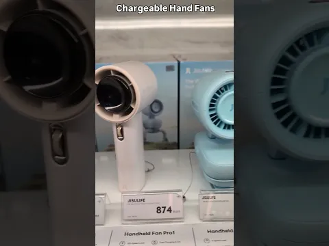 Chargeable Electronics Hand Fans Review | Tech Today TV #technology #tech #techno #techlover