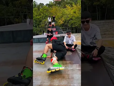 He Finally Mastered the Crazy Slide! 🤯🛼