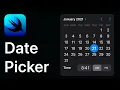 SwiftUI - DatePicker Tutorial