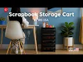 IRIS Scrapbook Storage Cart SBC-356E