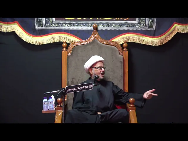 ⁣كيف أكتسب الإمام الحسين (ع) مهارة الخطبة - الشيخ الدكتور عبدالله الديهي - مجلس الدعيسي