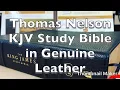 Bible Review The KJV Study Bible from Thomas Nelson in Genuine Leather