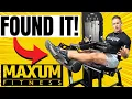 Is This the BEST Leg Extension Curl Machine for Home Gyms MAXUM LEC2 Review