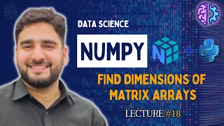How to Find Matrix Dimensions in NumPy - Python Array Shape Tutorial lecture
