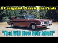 UNCOVER THE HIDDEN TREASURES 8 Craigslist Classic Car Finds That Will Make You Rich