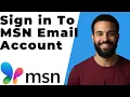 How To Sign In To MSN Email Account Easy Guide