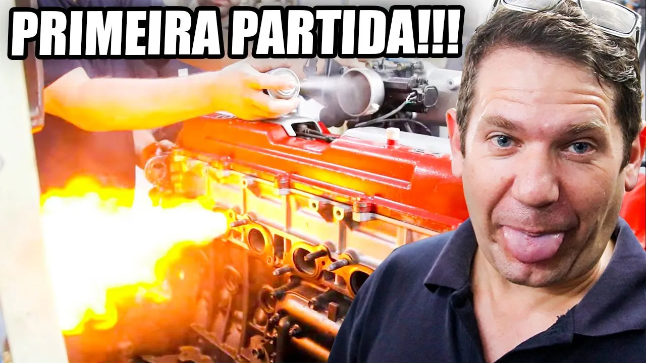 LIGOU!!!???????? PRIMEIRA PARTIDA NO MOTOR 1FZ FE DA NOSSA SILVERADO!!!????