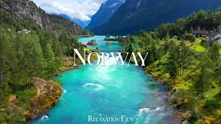 Norway 4K • Scenic Relaxation Film with Peaceful Relaxing Music and Nature Video Ultra