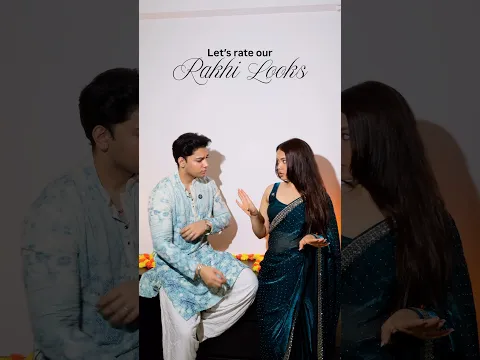 Rakhi + sibling chaos + hair colour transformation = our kind of celebration 😭🤎 #rakhi #haircolour