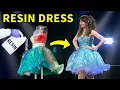 We Made a Resin Dress (and wore it on a RUNWAY)