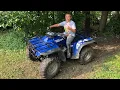 Honda Fourtrax TRX300 - start up ride