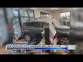 Car barrels into paint store in Fort Walton Beach no driver found