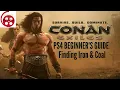Conan Exiles PS4 Beginner s Guide Finding Iron Coal