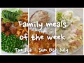 Download Lagu Family meals of the week | Tue 8th - Sun 13th July | UK family of four