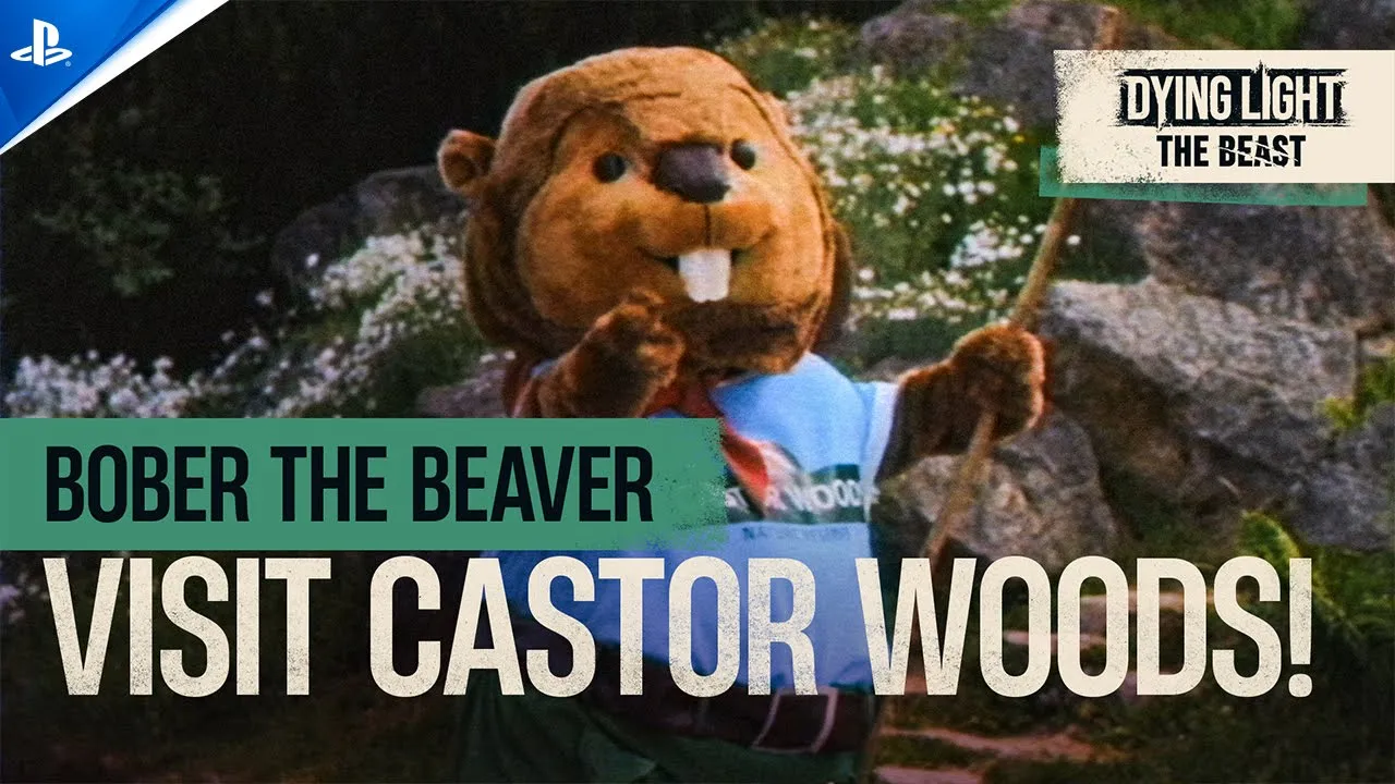 Dying Light: The Beast - Visit Castor Woods with Bober the Beaver | PS5 Games