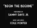 Sammy Davis Jr. - Begin the Beguine