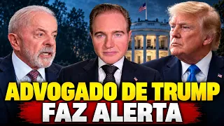 URGENTE! ADVOGADO DE TRUMP FAZ ALERTA E REVELA O VAI ACONTECER COM LULA e SITUAÇÃO DE FLÁVIO