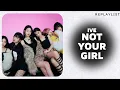 Download Lagu IVE — NOT YOUR GIRL LYRICS