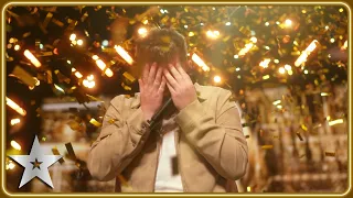 Vinnie McKee gets Simon Cowell s GOLDEN BUZZER with stunning Proclaimers song Auditions BGT 2025