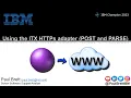 Using the ITX HTTPs adapter POST and PARSE