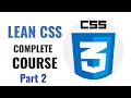 EXTERNAL CSS3 INTEGRATION Learning CSS3