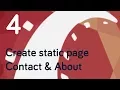 Ruby on Rails Tutorial 4 - Creating static pages About Contact