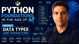 📖 Python Foundations in the Age of AI: Lesson 2 Data Types and Operators