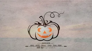 Swirly Pumpkin thanksgiving Svg Pumpkin clipart