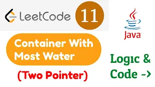Container With Most Water - Leetcode 11