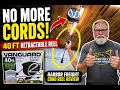 No More Extension Cords on the Floor Harbor Freight Cord Reel Review