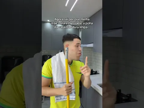 QUANDO A CASA NÃO DURA LIMPA!!! 🧹😡 #shorts