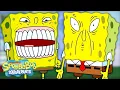 SpongeBob s WEIRDEST Faces SpongeBob