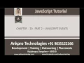 JavaScript for beginners - Chapter 20