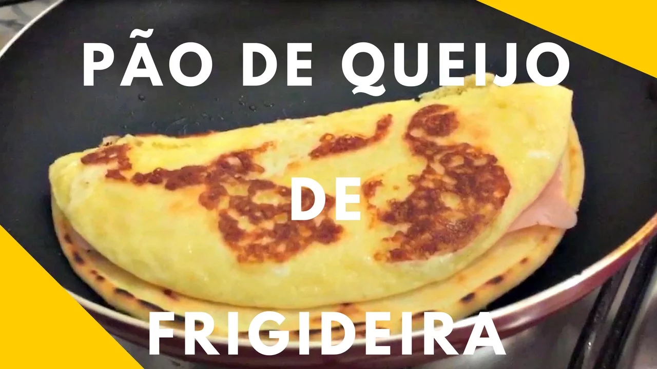 PÃO DE QUEIJO DE FRIGIDEIRA / RECEITA FÁCIL