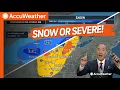 Major Storm Brings Snow to Upper Midwest Dangerous Thunderstorms Elsewhere
