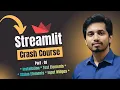 Strealmit crash course - Easy way to learn