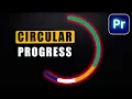Make CIRCULAR PROGRESSBAR in Premiere Pro