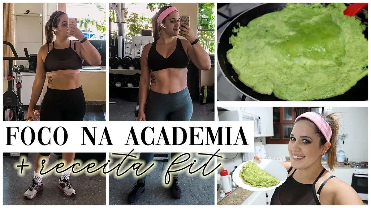 MANTENDO O FOCO DURANTE A TPM, ACADEMIA E RECEITA DE CREPIOCA VERDE! #DIÁRIODEDIETA TUKA SAMPAIO