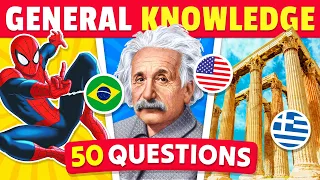 How Good is Your General Knowledge 50 Questions Challenge