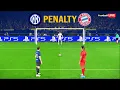 Inter vs Bayern Munich - Penalty Shootout 2025 | Champions League 1/4 Final | eFootball PES Gameplay