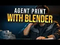 Blender MCP Export 3MF and Automate 3D Prints via AI