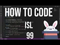 how to code racket 99 - Intermediate Student Language ISL
