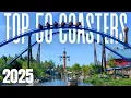 Lagu TOP 50 COASTERS OF 2025 | Part 1