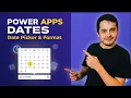 Power Apps Tutorial Date Picker Text DateAdd and DateDiff