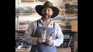 Award-winning Australian artist Leon Holmes - Oil Paint Palette Demo