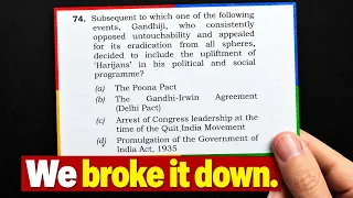 ONE PYQ. FULL BREAKDOWN for UPSC Prelims 2027