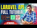 Laravel Rest API Tutorial 3 Hours Build Managed a Real API with Laravel Crash Course