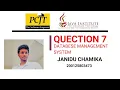 Data Base Task 07 Delete Query Statement 1st Year Java Institute Janidu Chamika