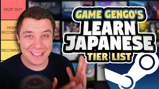Top 50 Steam Games For Learning Japanese TIER LIST 